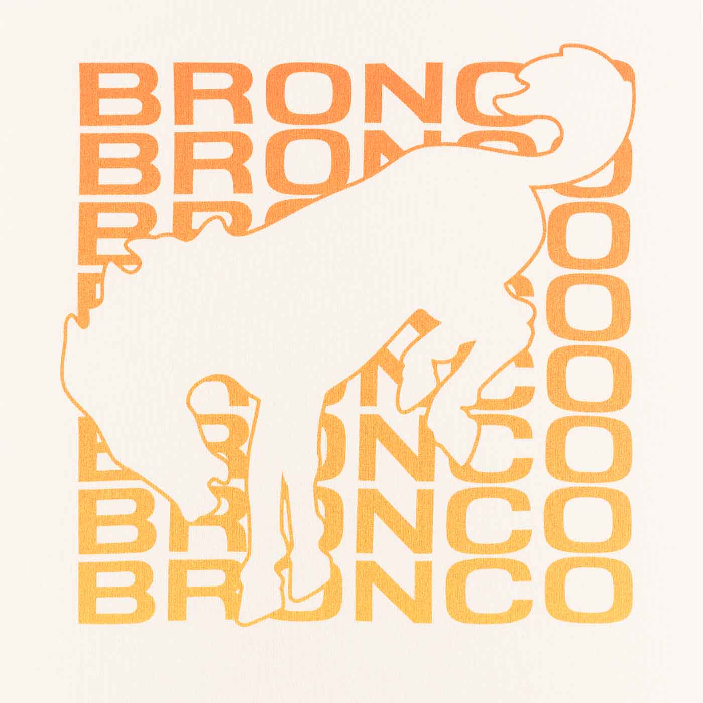 Ford Bronco Womens Retro Graphic Short Sleeeve T-Shirt - Image 5