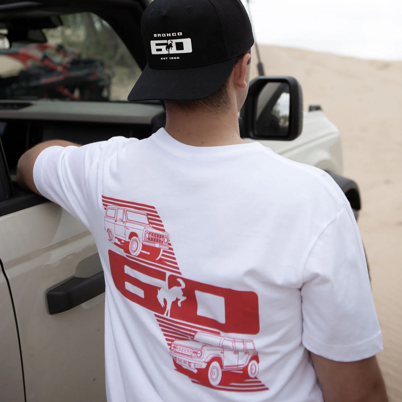 Ford Bronco 60th Anniversary Short Sleeve T-Shirt - Image 2