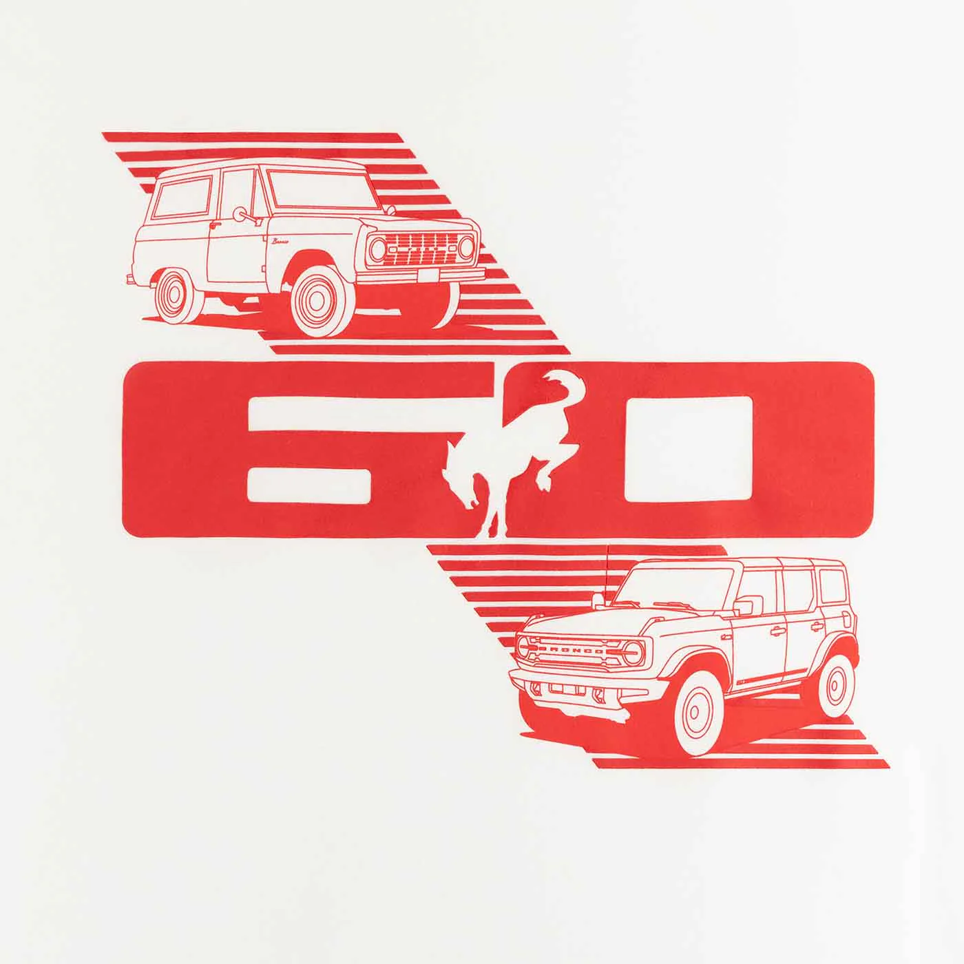 Ford Bronco 60th Anniversary Short Sleeve T-Shirt - Image 3