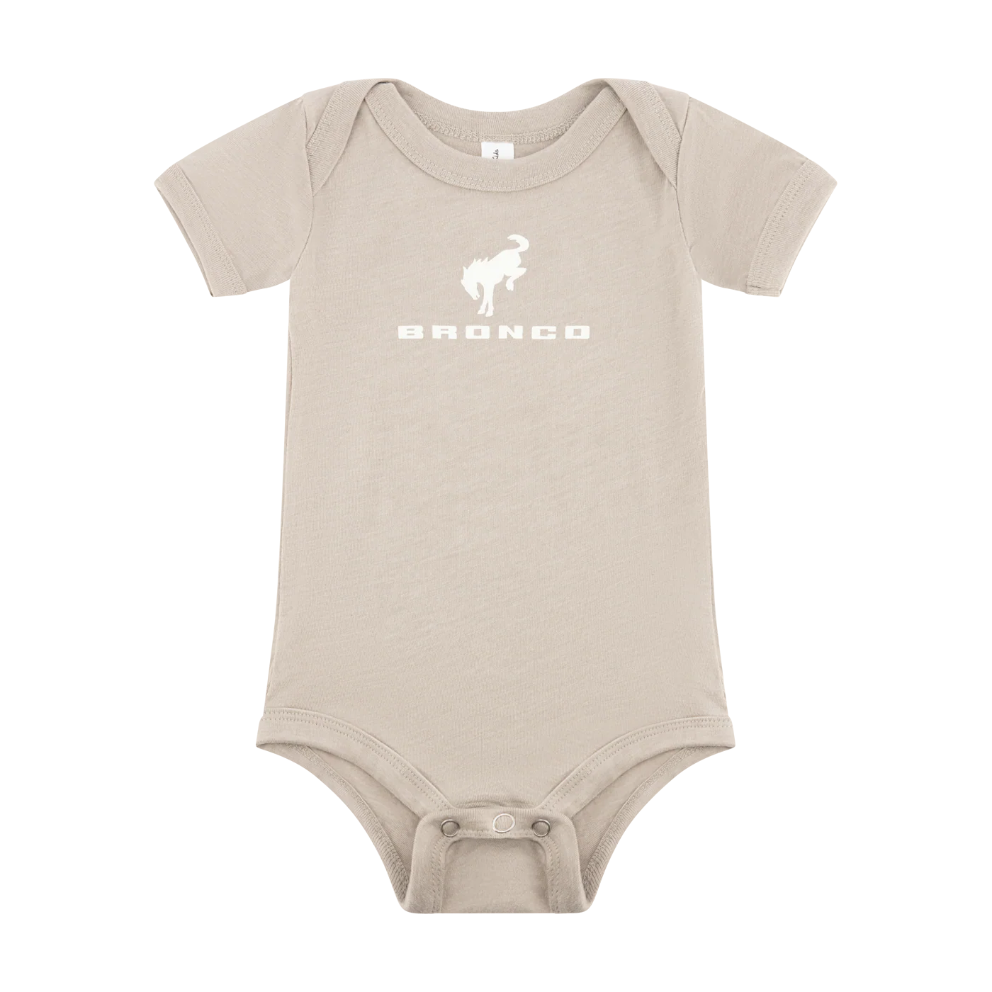 Ford Bronco Heather Stone Gray Baby Onesie