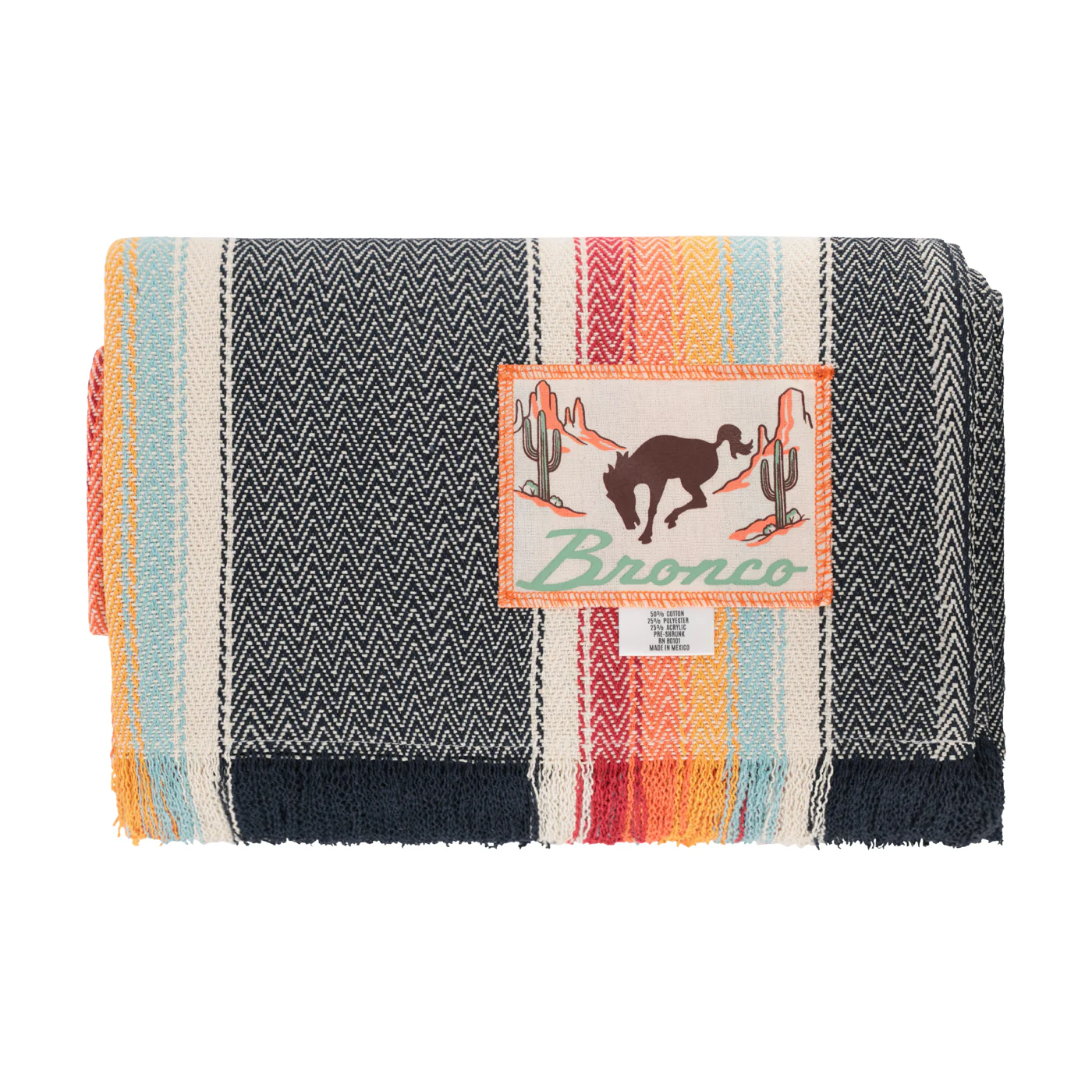 Ford Bronco Baja Multicolor Blanket
