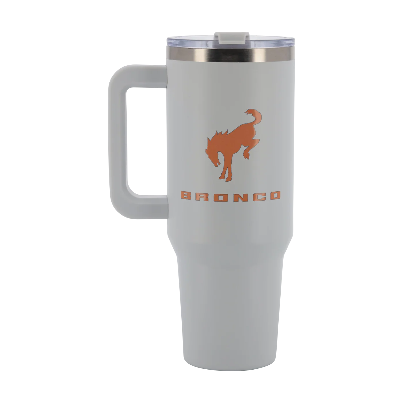 Ford Bronco Built Wild Gray 40oz Stainless Steel Tumbler - Image 3