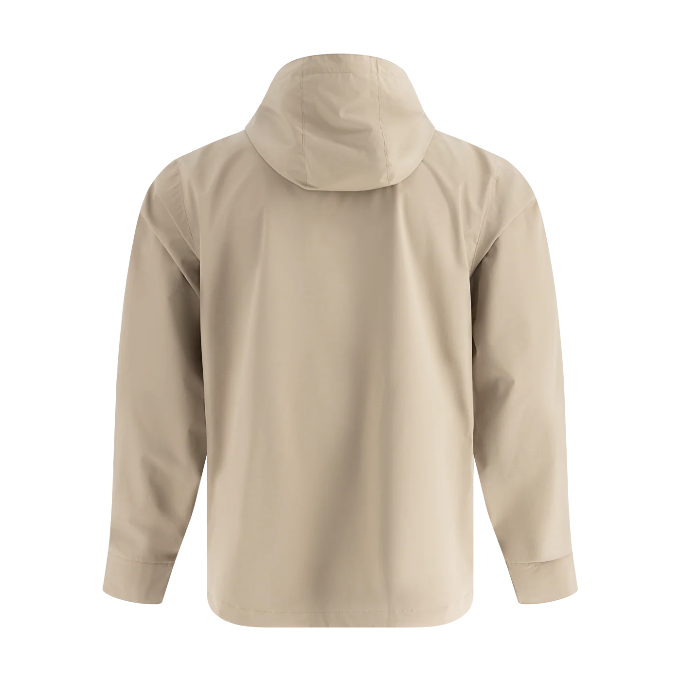 Ford Bronco Mens Tan Quarter Zip Windbreaker Jacket - Image 4