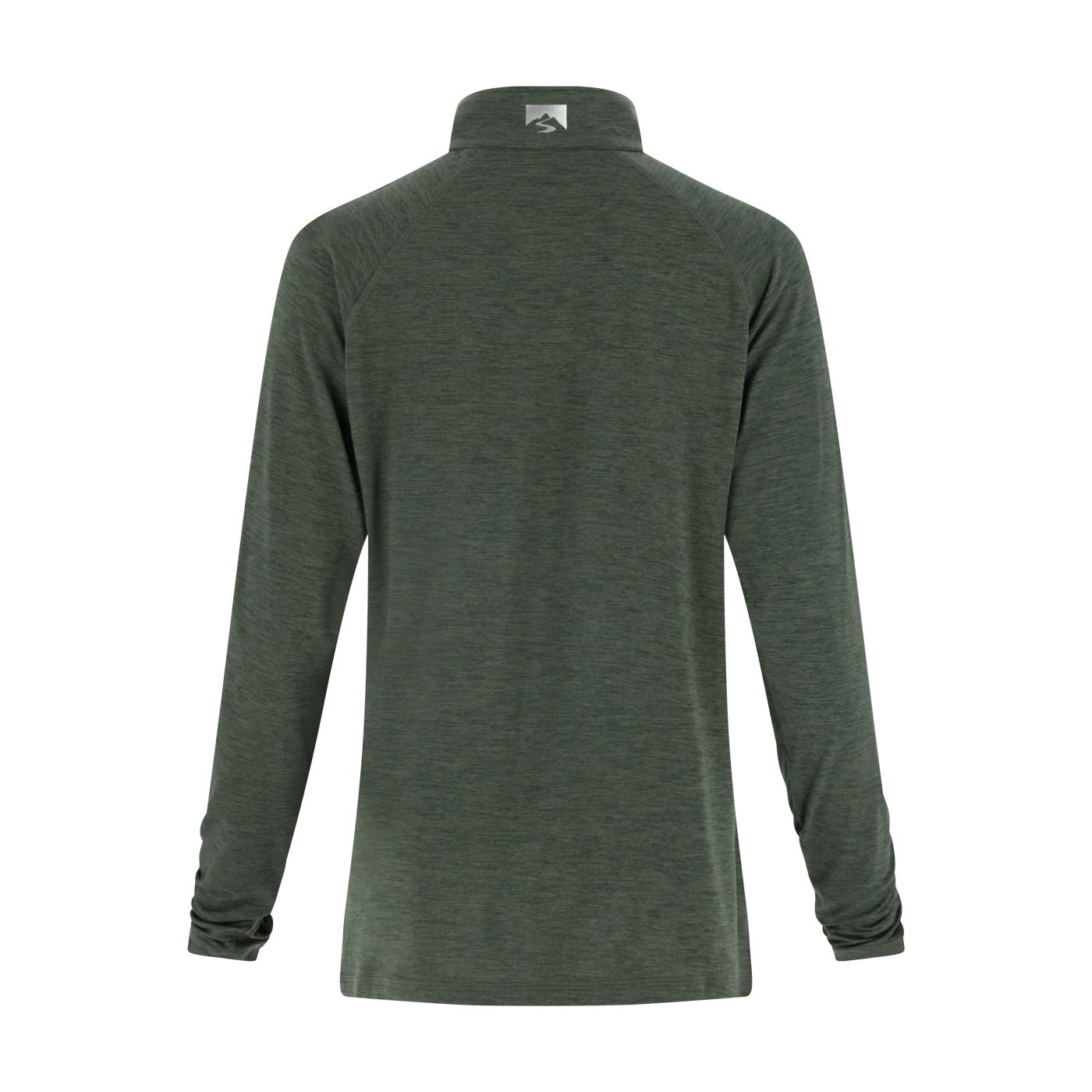 Ford Bronco Womens Green Pullover Quarter Zip - Image 4