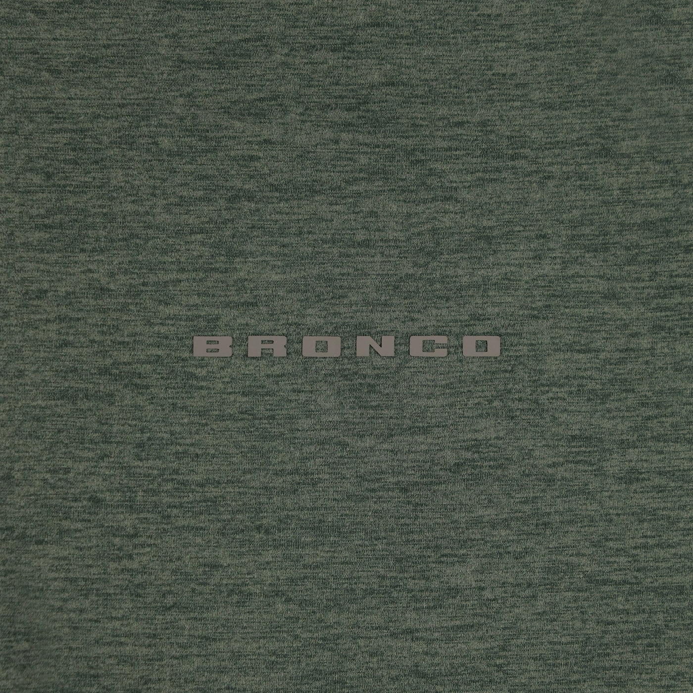 Ford Bronco Womens Green Pullover Quarter Zip - Image 5