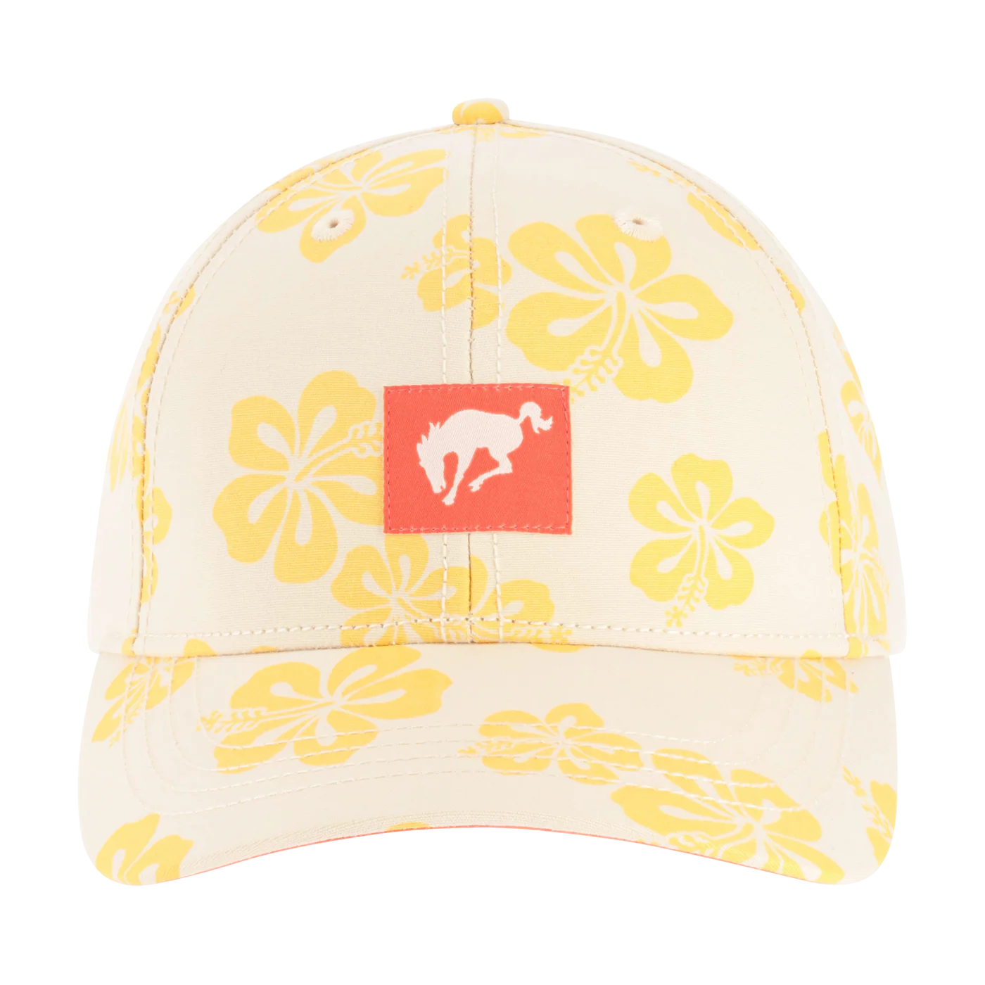 Ford Bronco Light Yellow Floral Snapback Hat