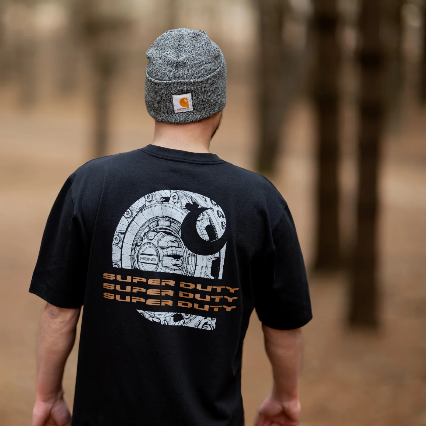 Ford x carhartt Built Ford Tough Knit Beanie - Image 3