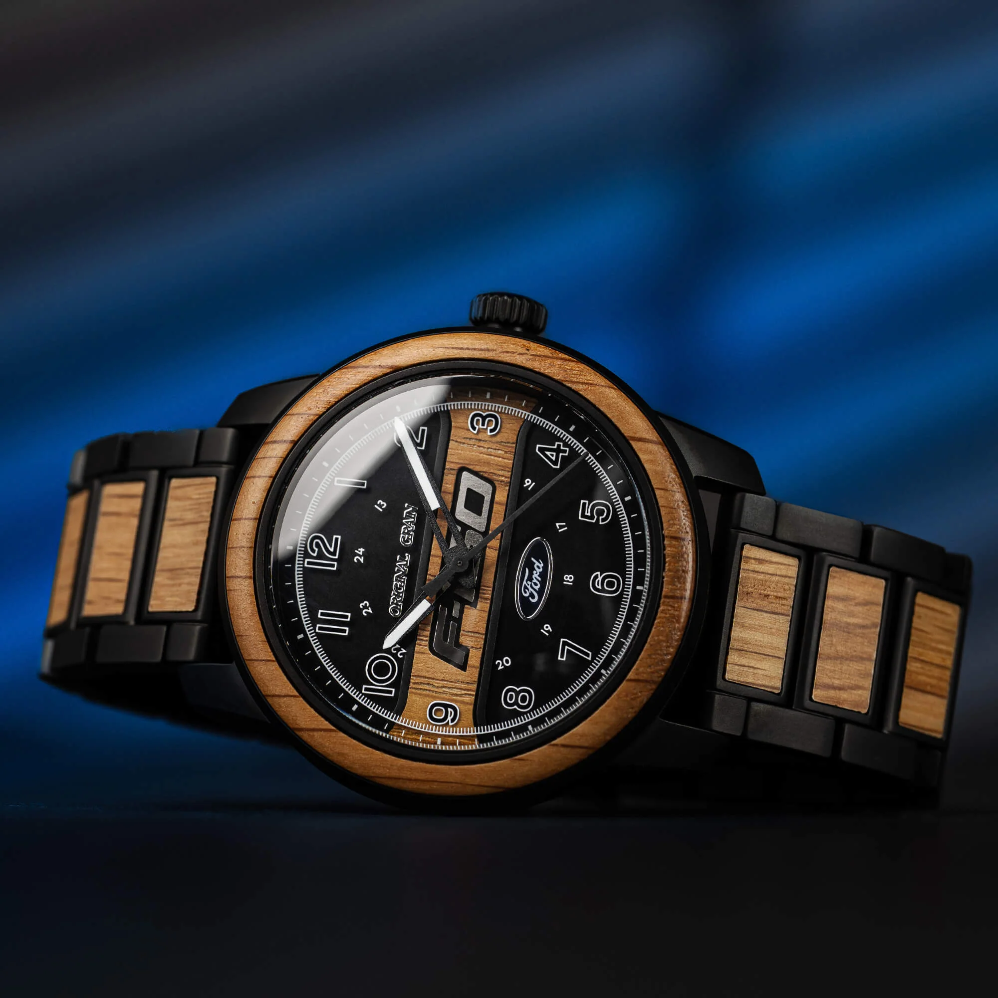 Ford x Original Grain F-150 Barrel 44mm Watch - Image 3