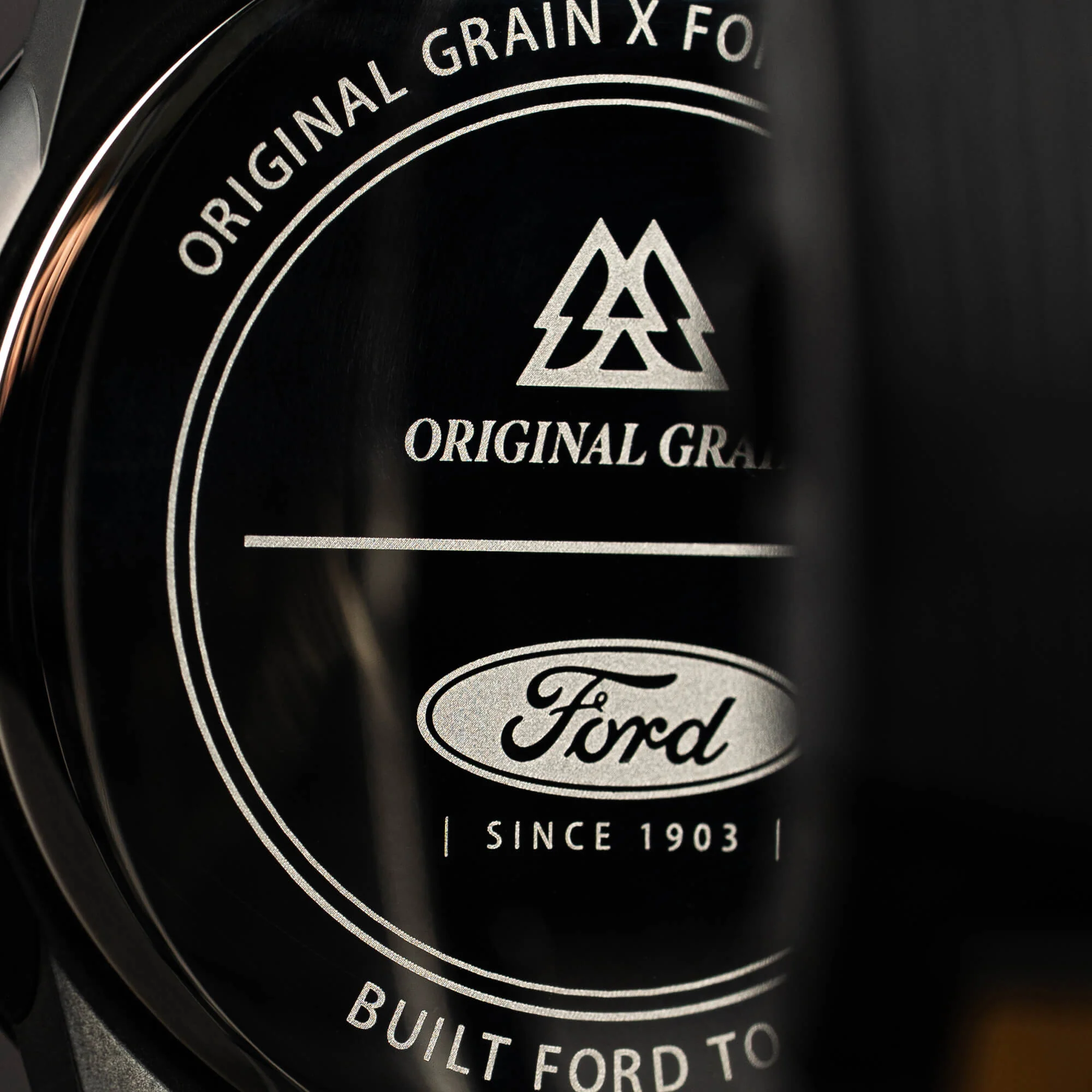Ford x Original Grain F-150 Barrel 44mm Watch - Image 6