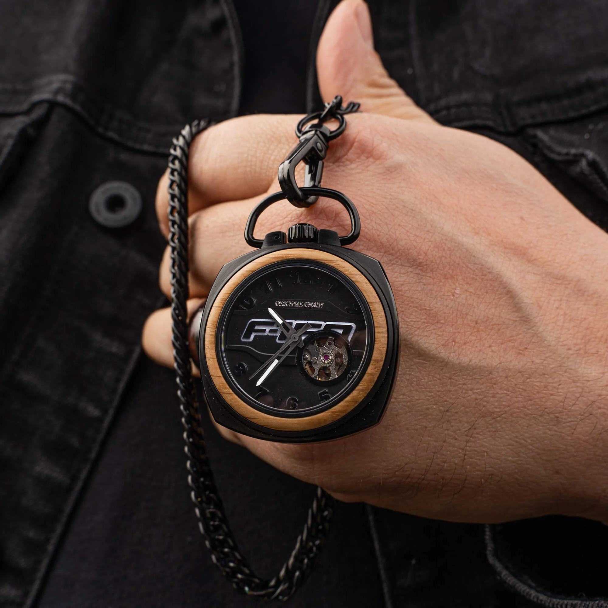 Ford x Original Grain F-150 Vintage Pocket Watch - Image 4