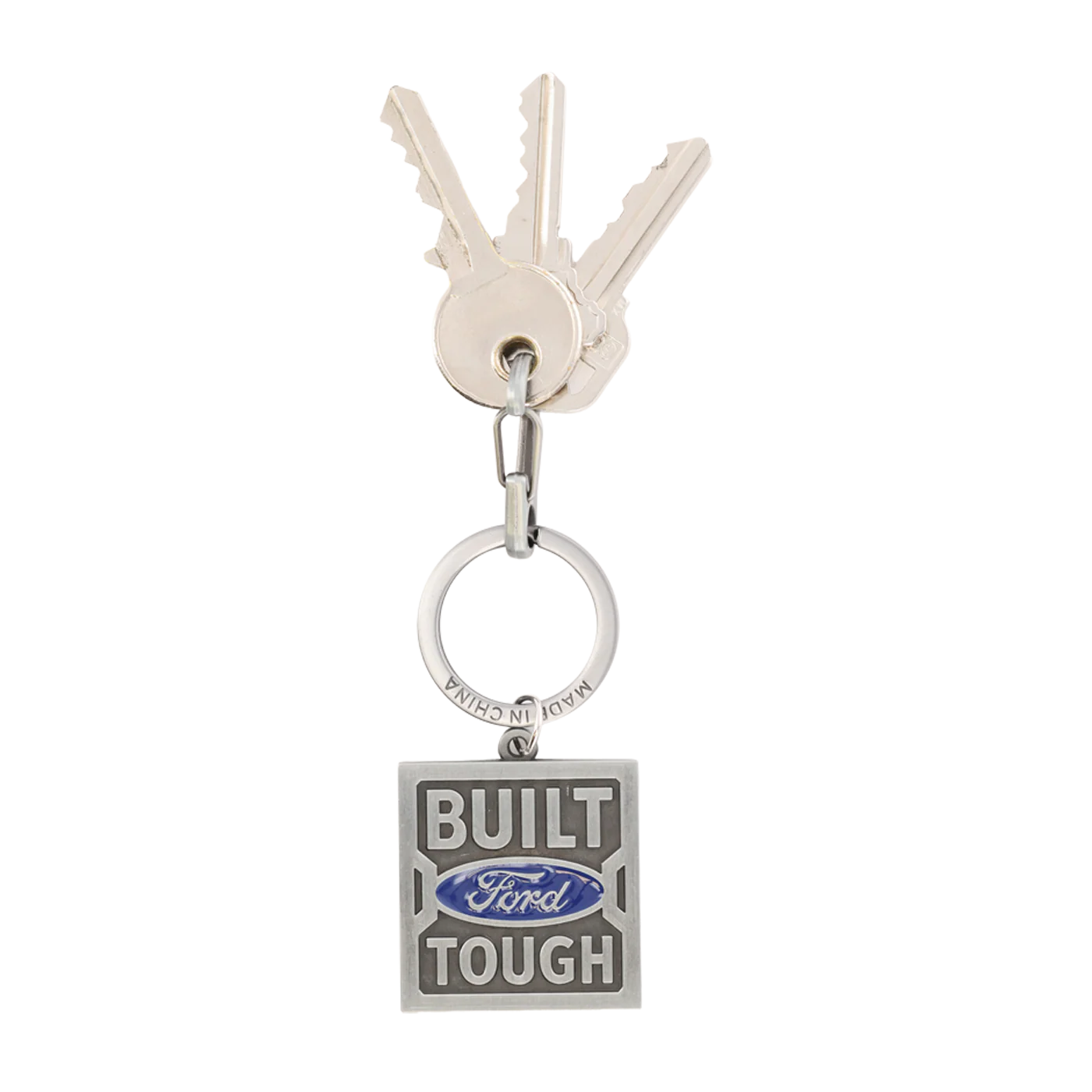 Ford Trucks Built Ford Tough Logo Keychain - Image 4