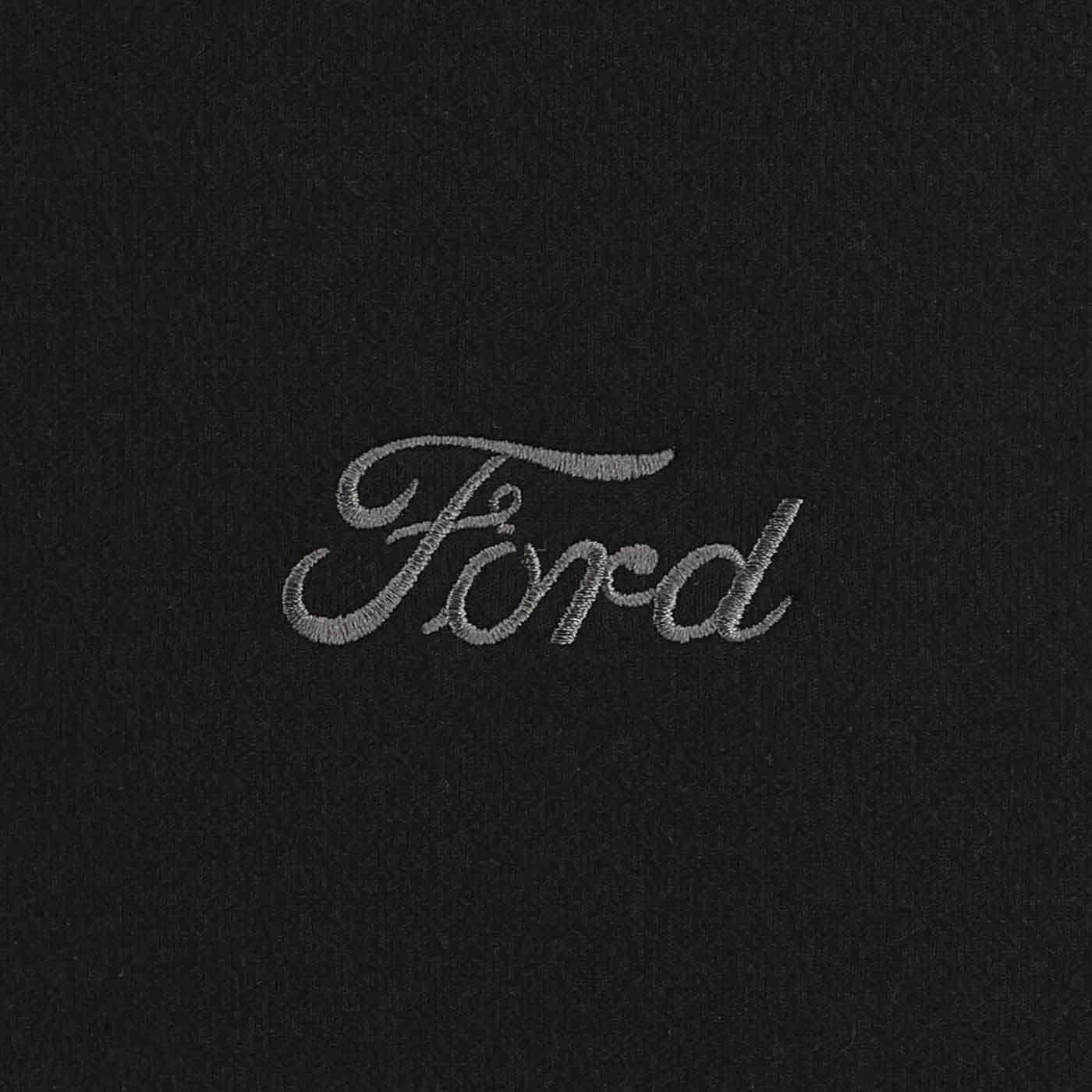 Ford Mens Black Long Sleeve Performance Quarter Zip - Image 5
