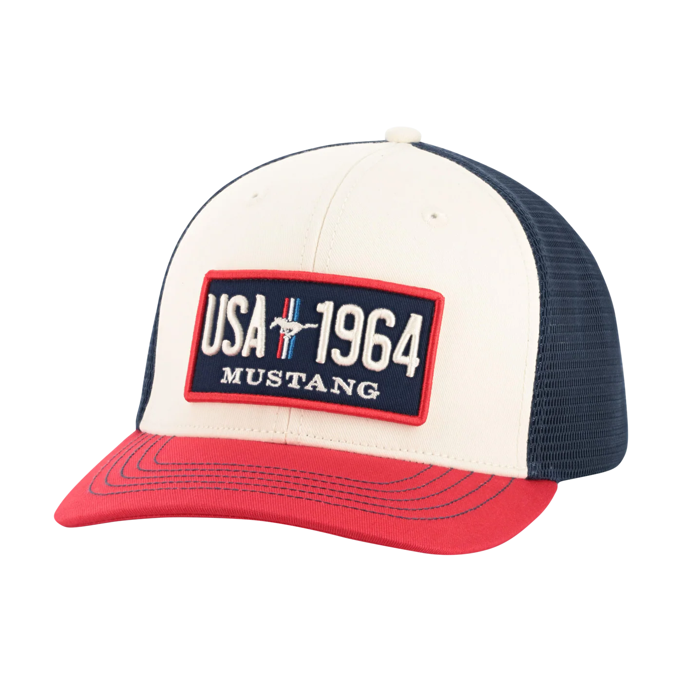 Ford Mustang USA 1964 American Muscle Snapback Hat - Image 4