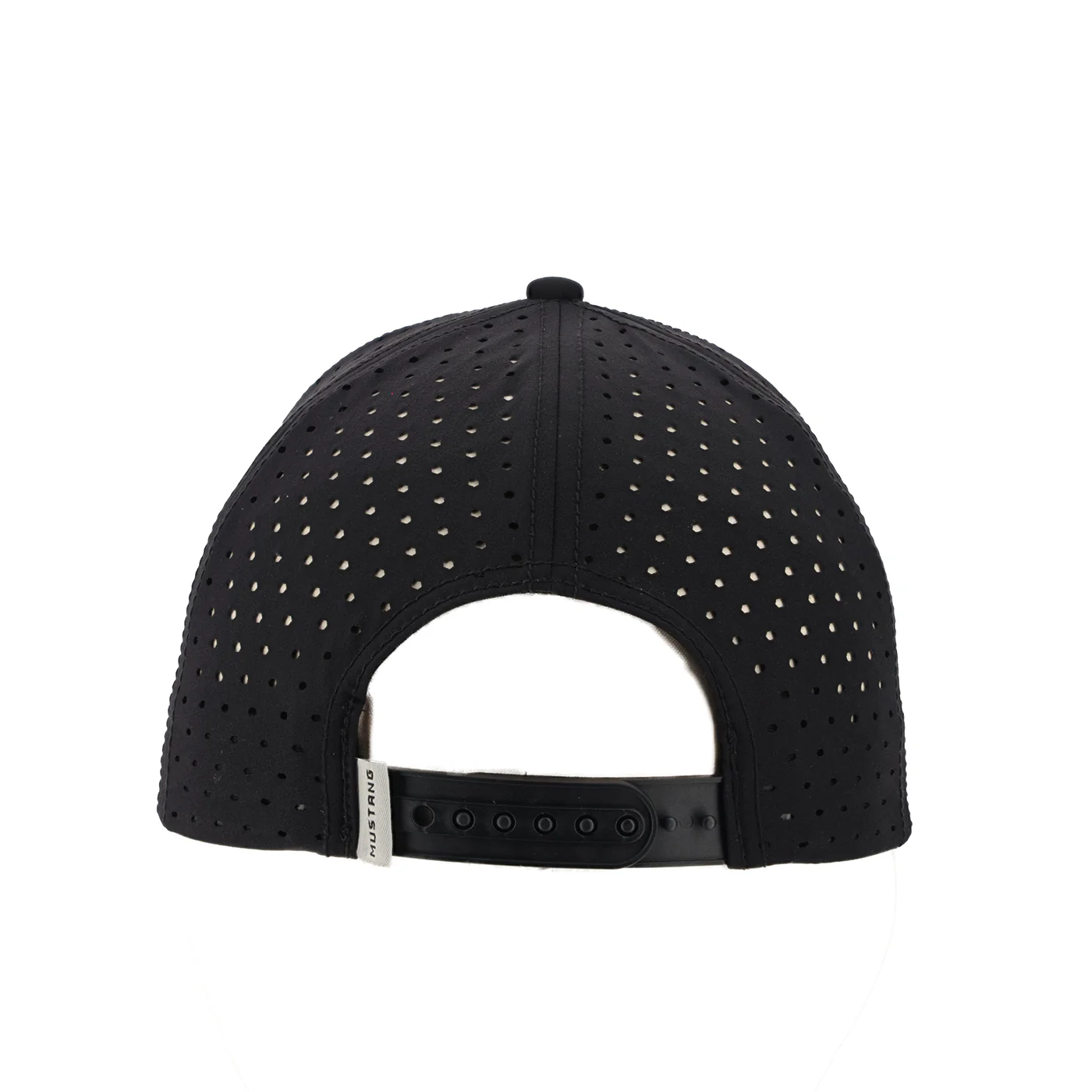 Ford Mustang American Muscle Metal Badge Snapback Hat - Image 3