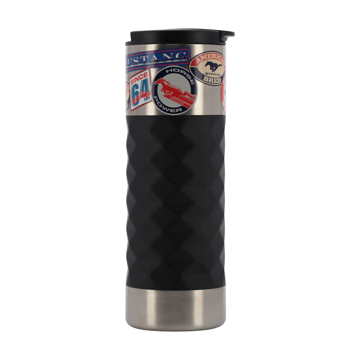 Ford Mustang Vintage Graphic Stainless Steel Tumbler - Image 6