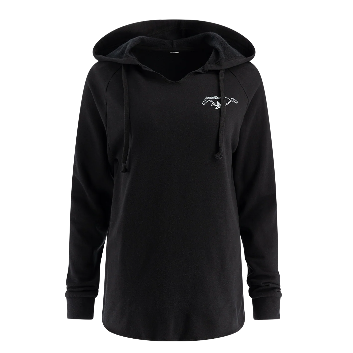 Ford Mustang Womens Pony Logo Graphic Hoodie - Image 3