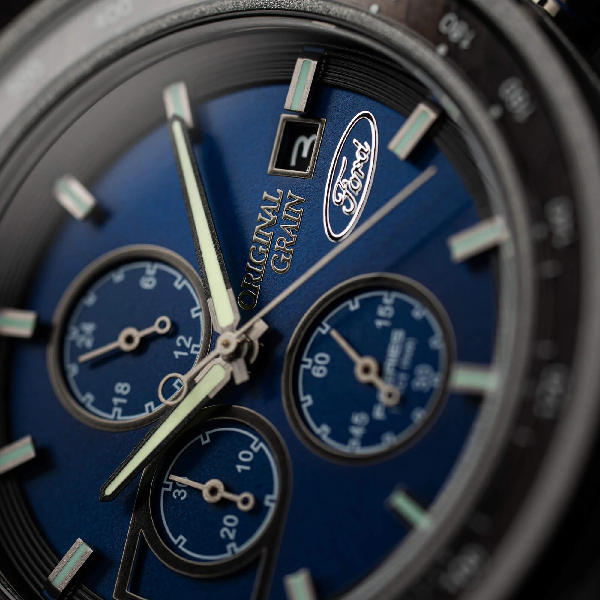 Ford x Original Grain Barrel Chrono 45mm Watch - Image 7