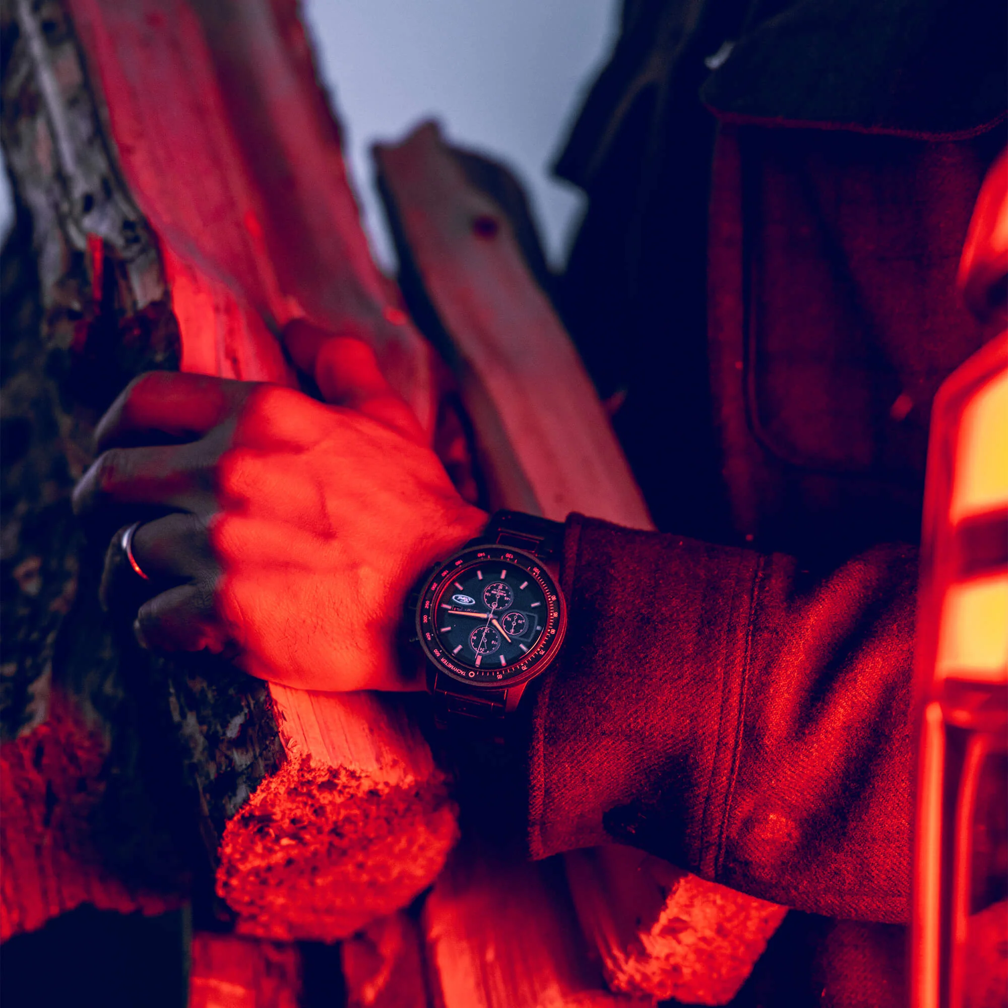 Ford x Original Grain Barrel Chrono 45mm Watch - Image 8