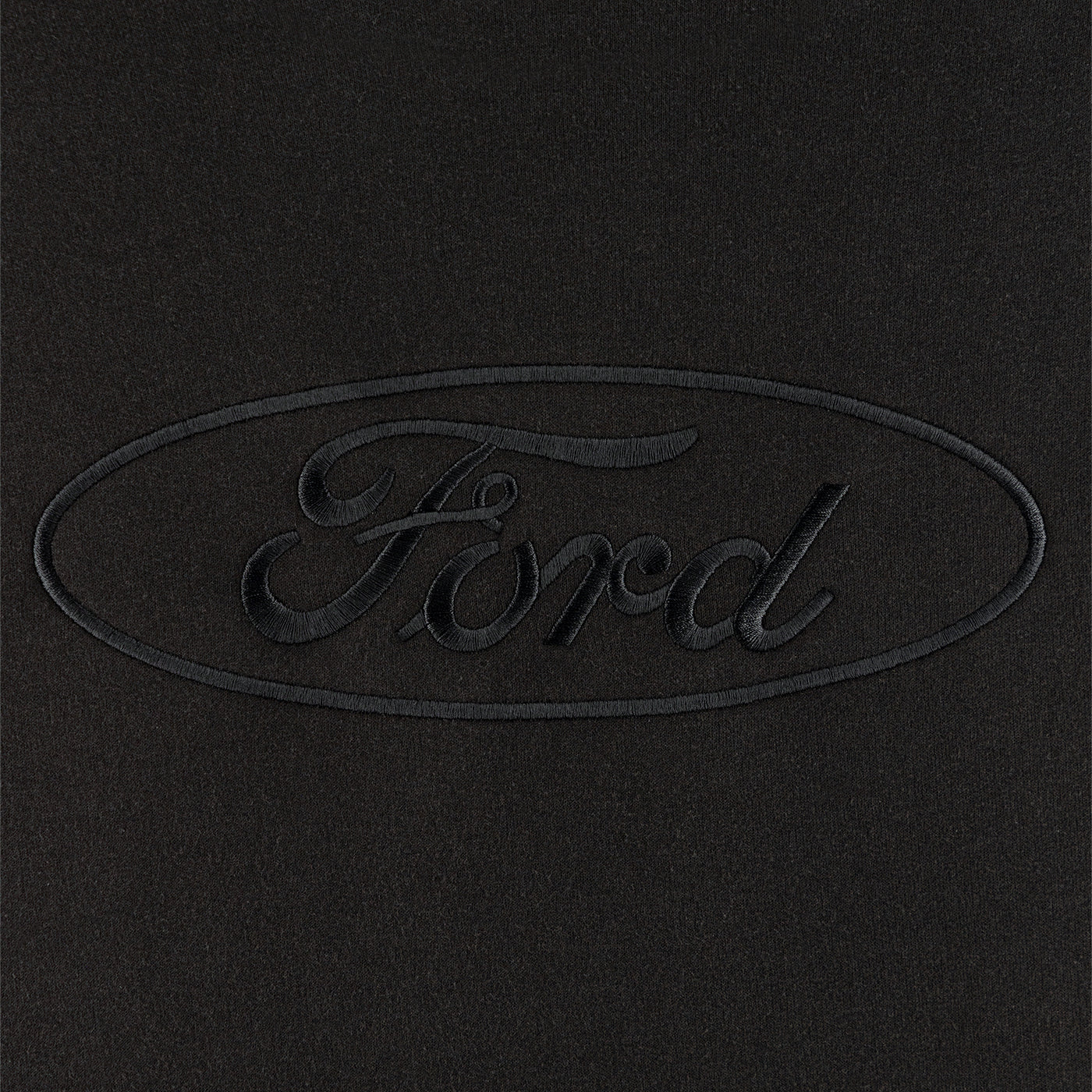 Ford Oval Black Crewneck Sweatshirt - Image 4