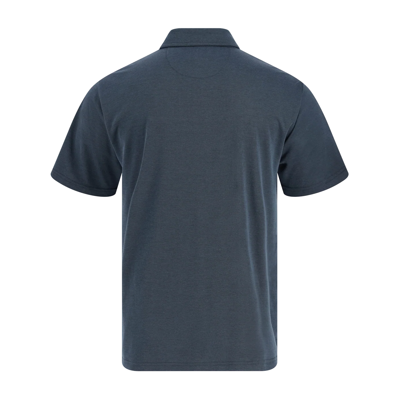 Ford Mens Heather Blue Polo Shirt - Image 2