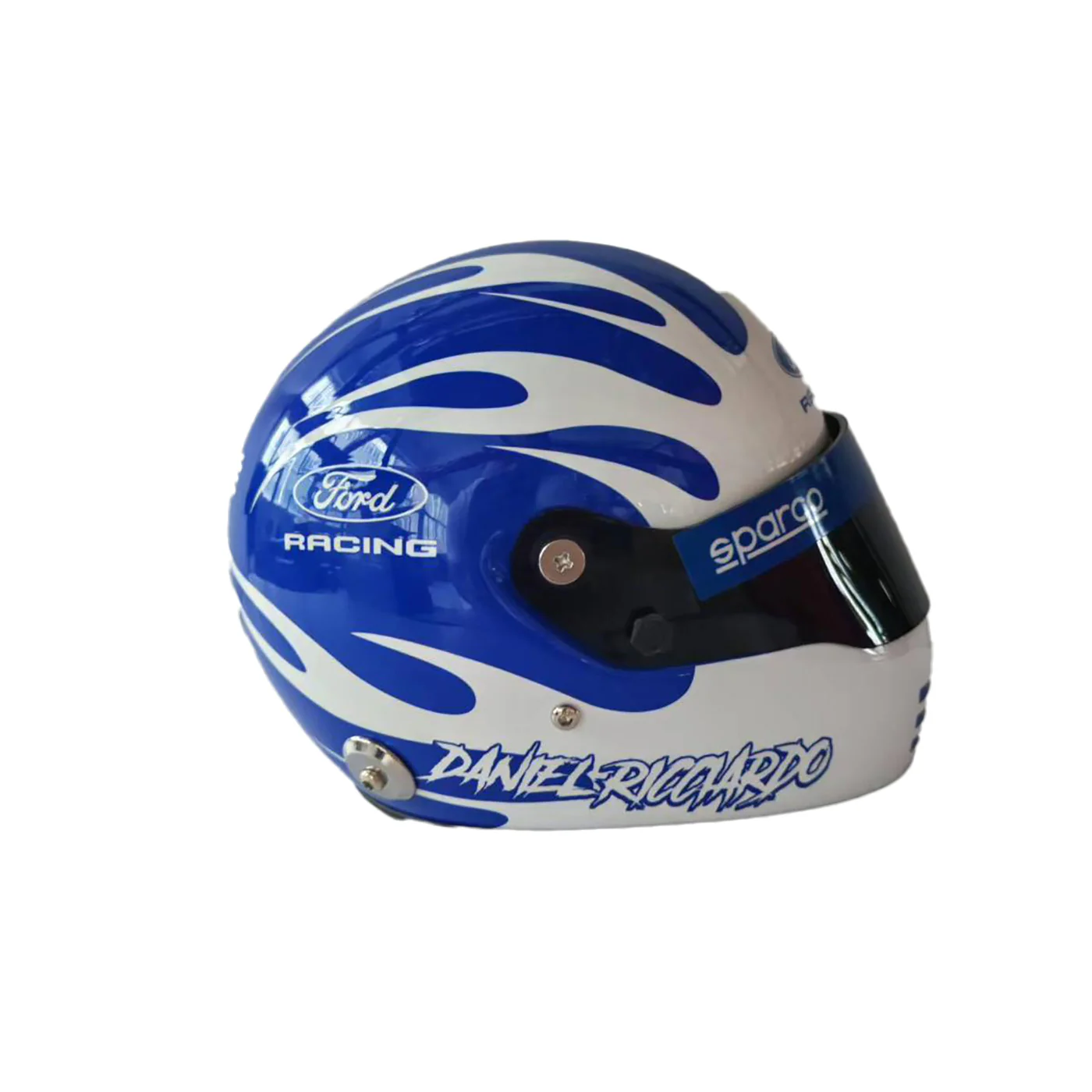 Daniel Ricciardo x Sparco Ford Racing 1:2 Scale Replica Helmet - Image 3