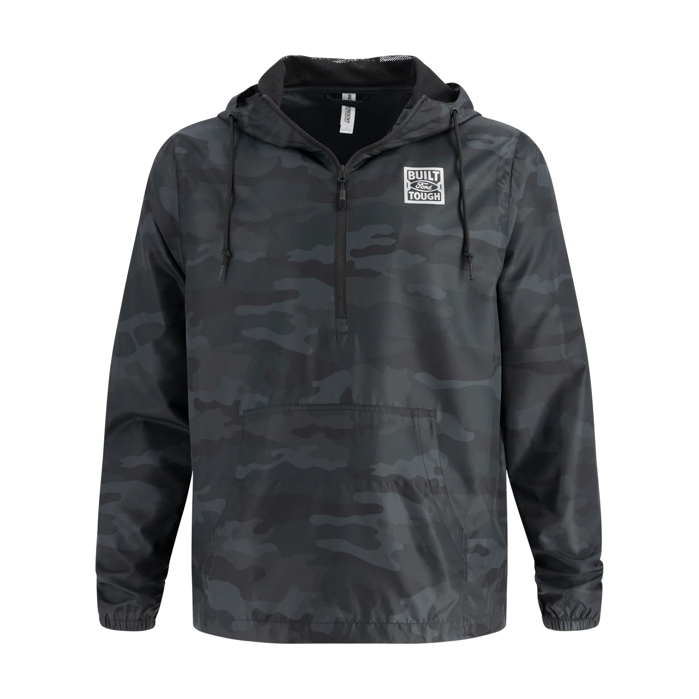 Built Ford Tough Mens Camouflage Rain Jacket
