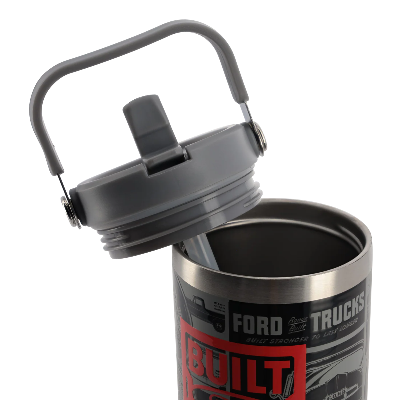 Built Ford Tough 30oz Graphic Stainless Steel Tumbler - Image 5
