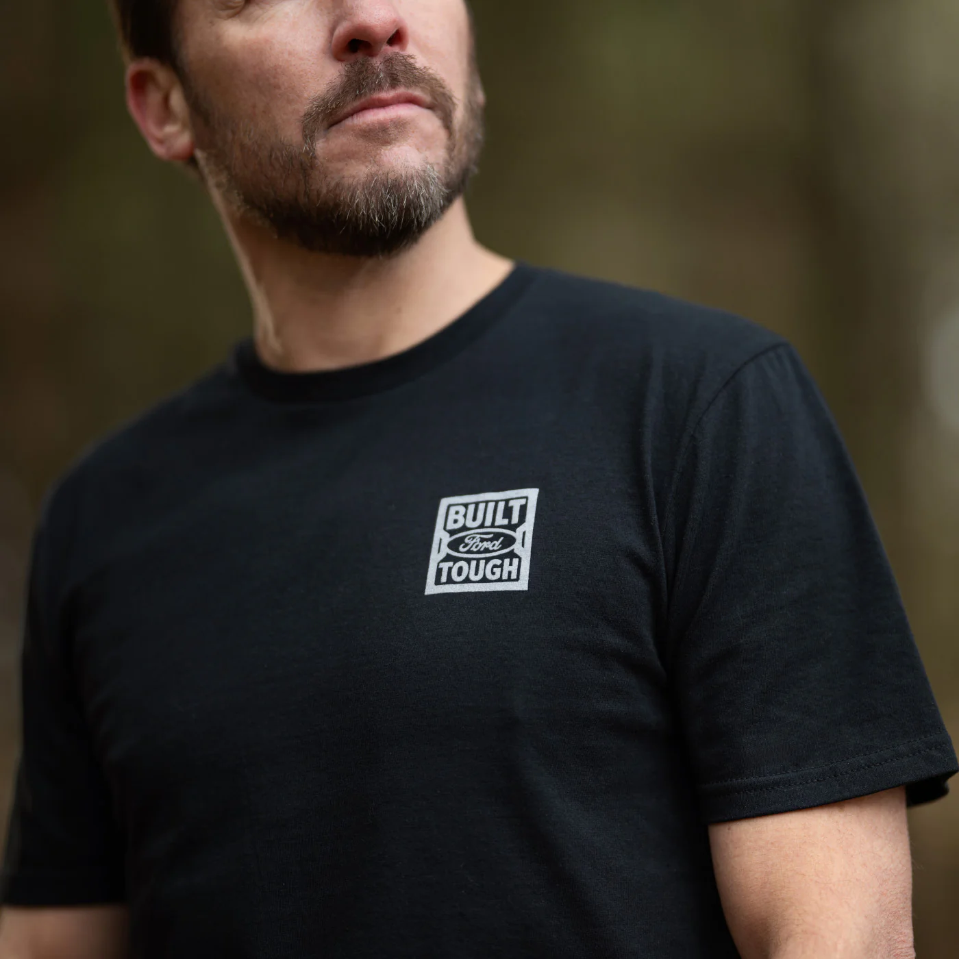 Ford Ranger Mens Black Graphic Truck T-Shirt - Image 3