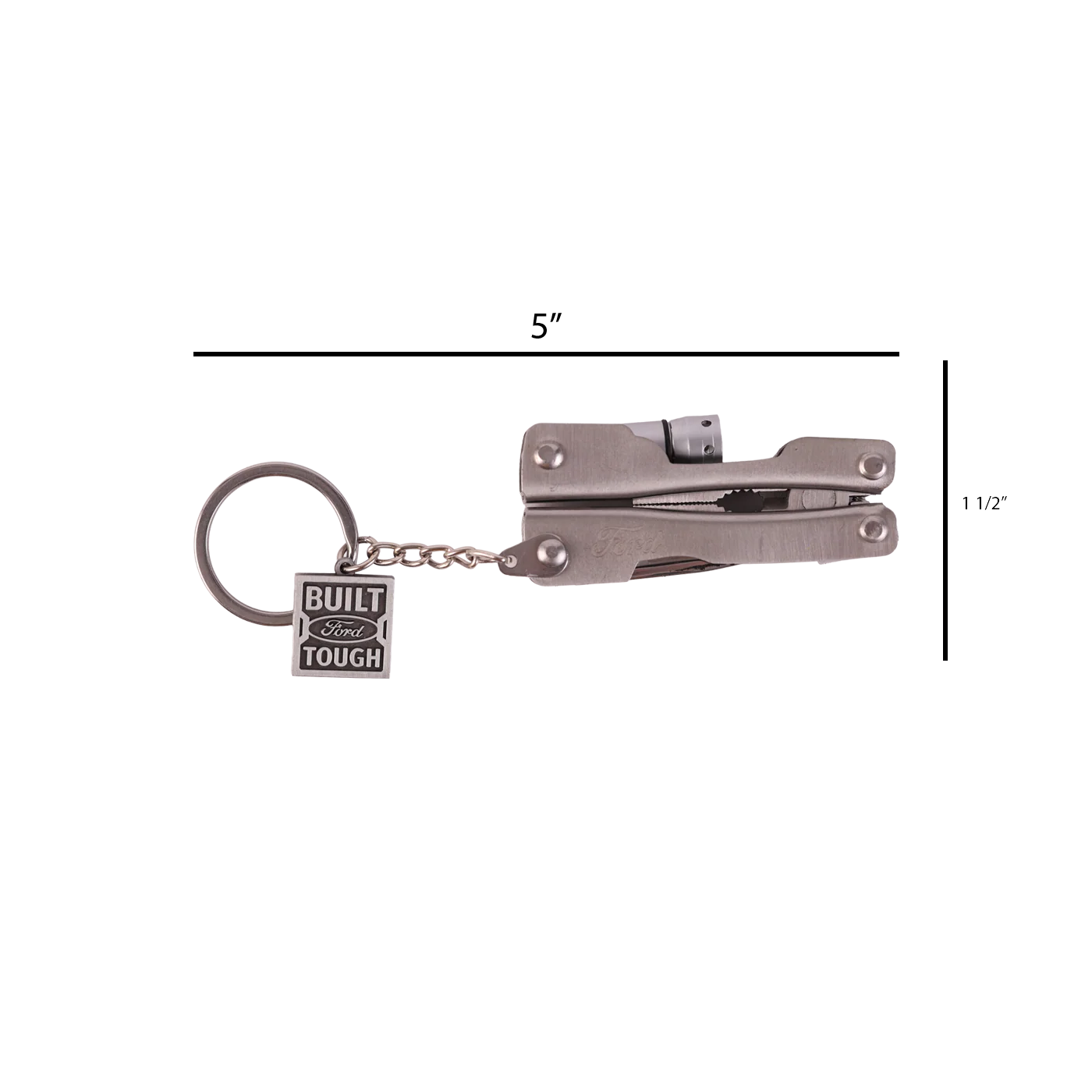 Ford Trucks Built Ford Tough Multi Tool Keychain - Image 4