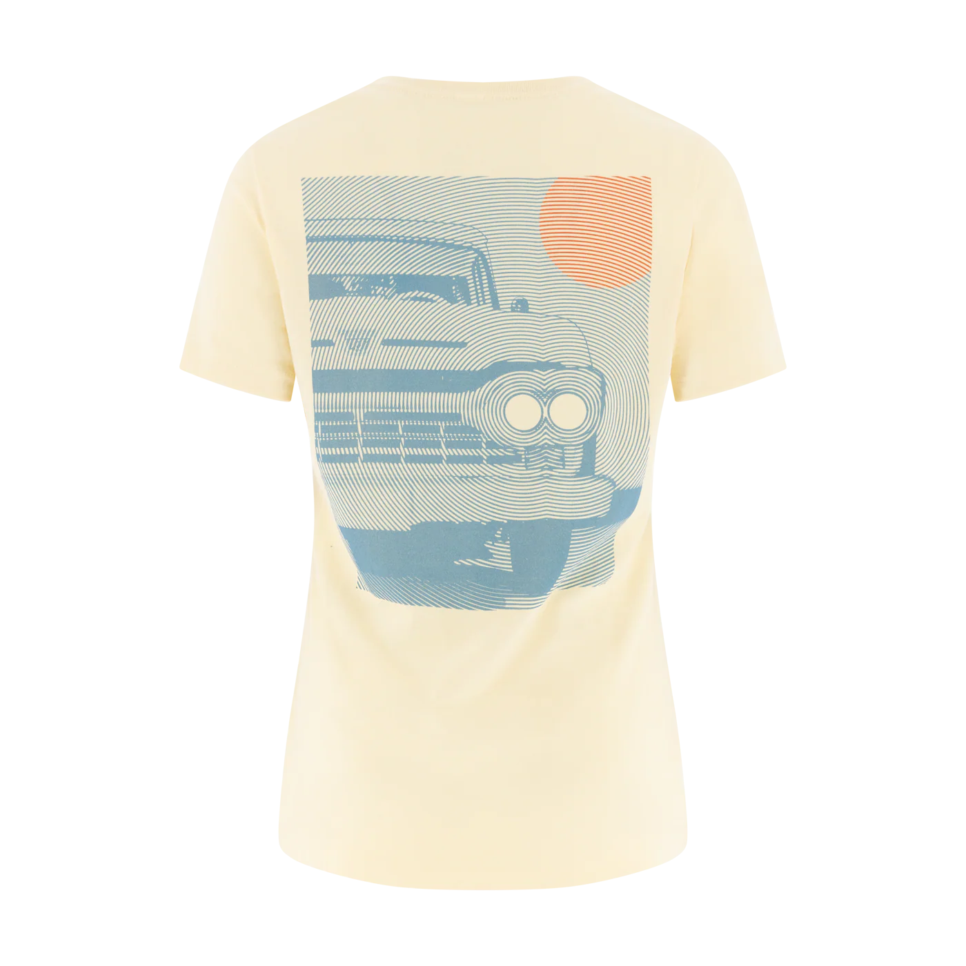 Ford Trucks Womens Yellow Retro Graphic T-Shirt - Image 5