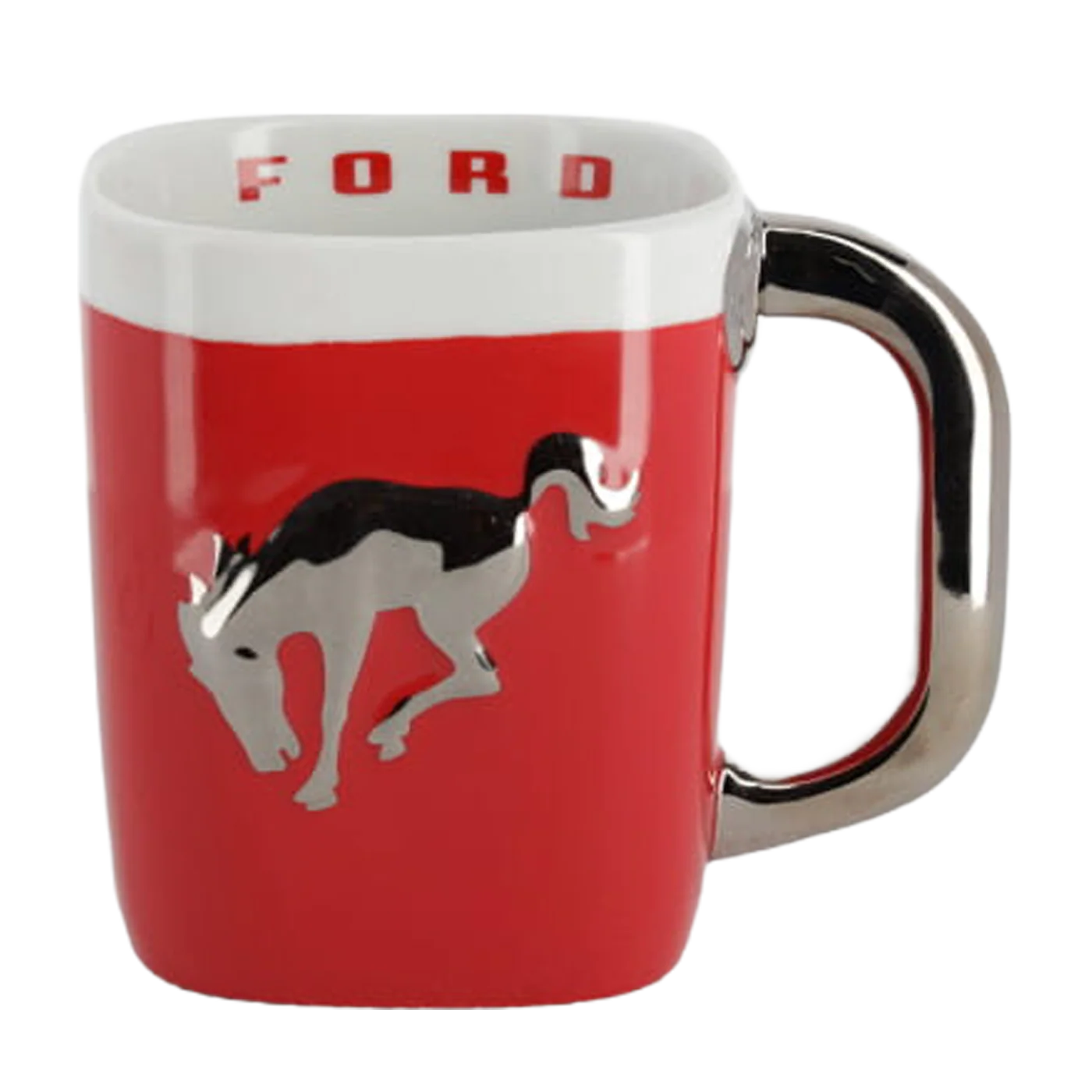 Ford Bronco Vintage 14oz Red Ceramic Mug - Image 3