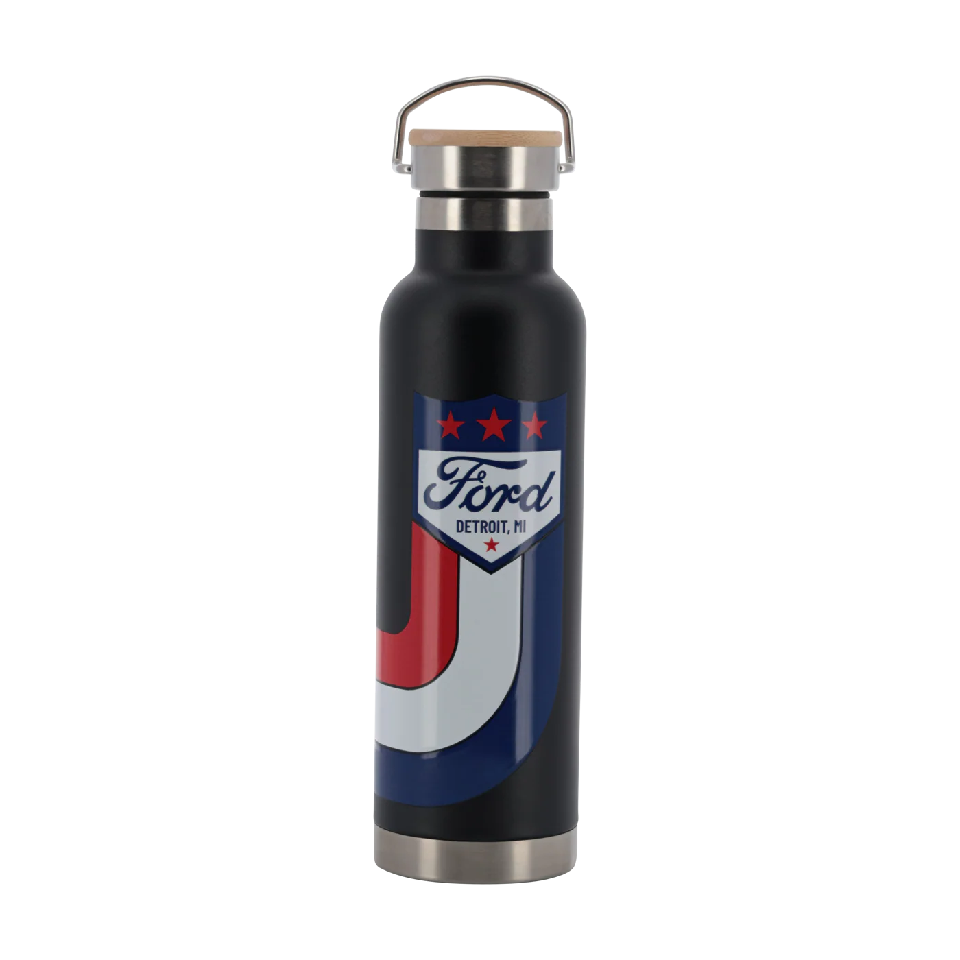 Ford Vintage Logo 22oz Stainless Steel Water Bottle - Image 4