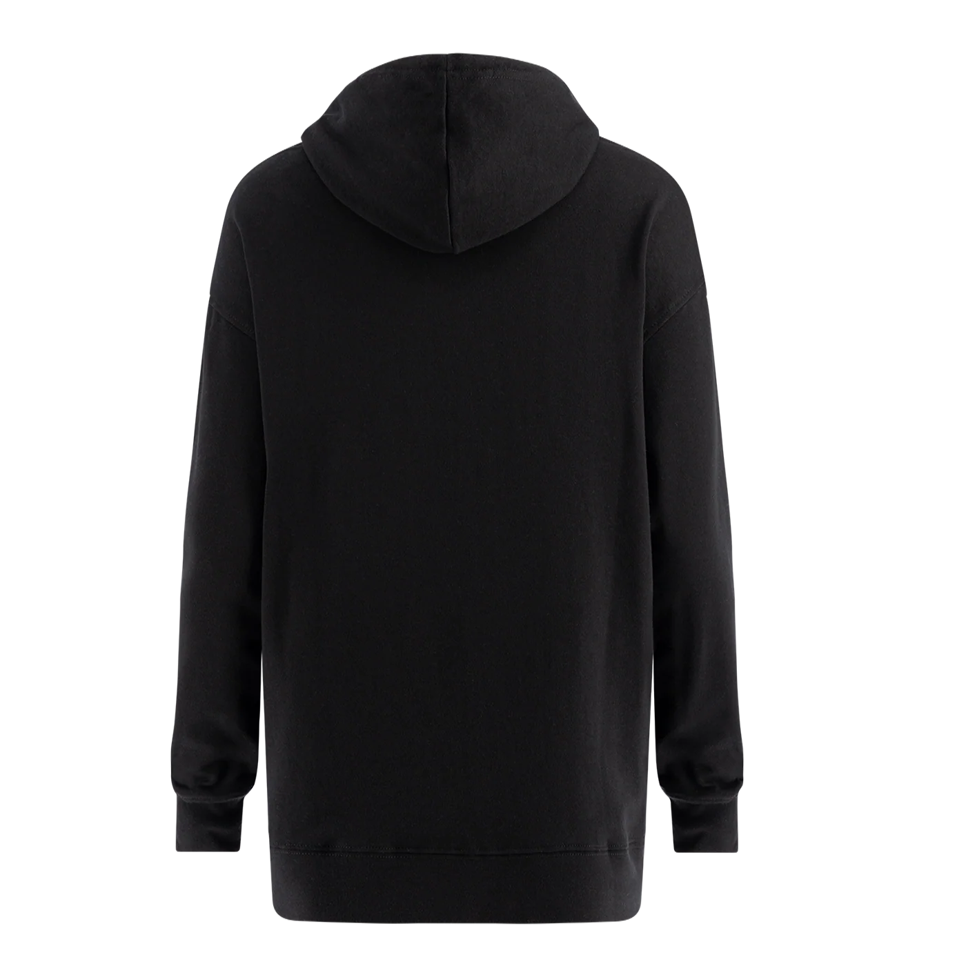 Ford Script Womens Blue Foil Graphic Oversized Hoodie - Image 3