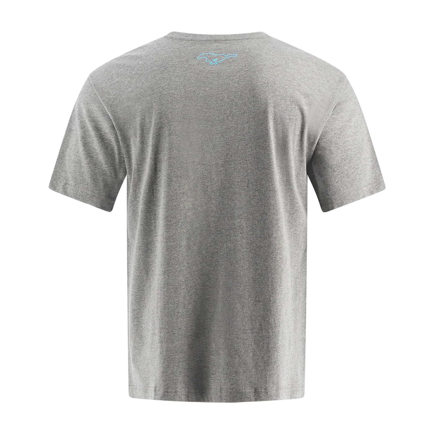 Ford Mustang Mach-E Mens Glow Ink Gray T-Shirt - Image 5