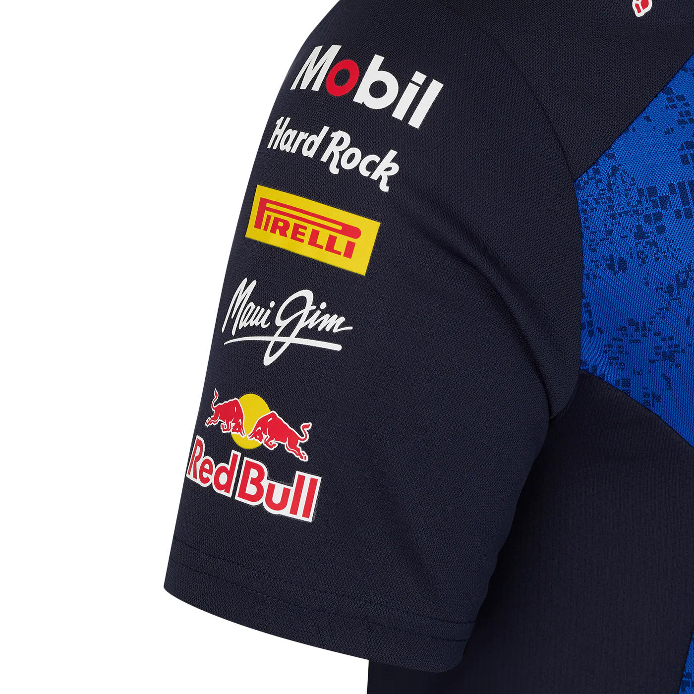 Oracle Red Bull Racing Team Replica Mens Polo Shirt - Image 4