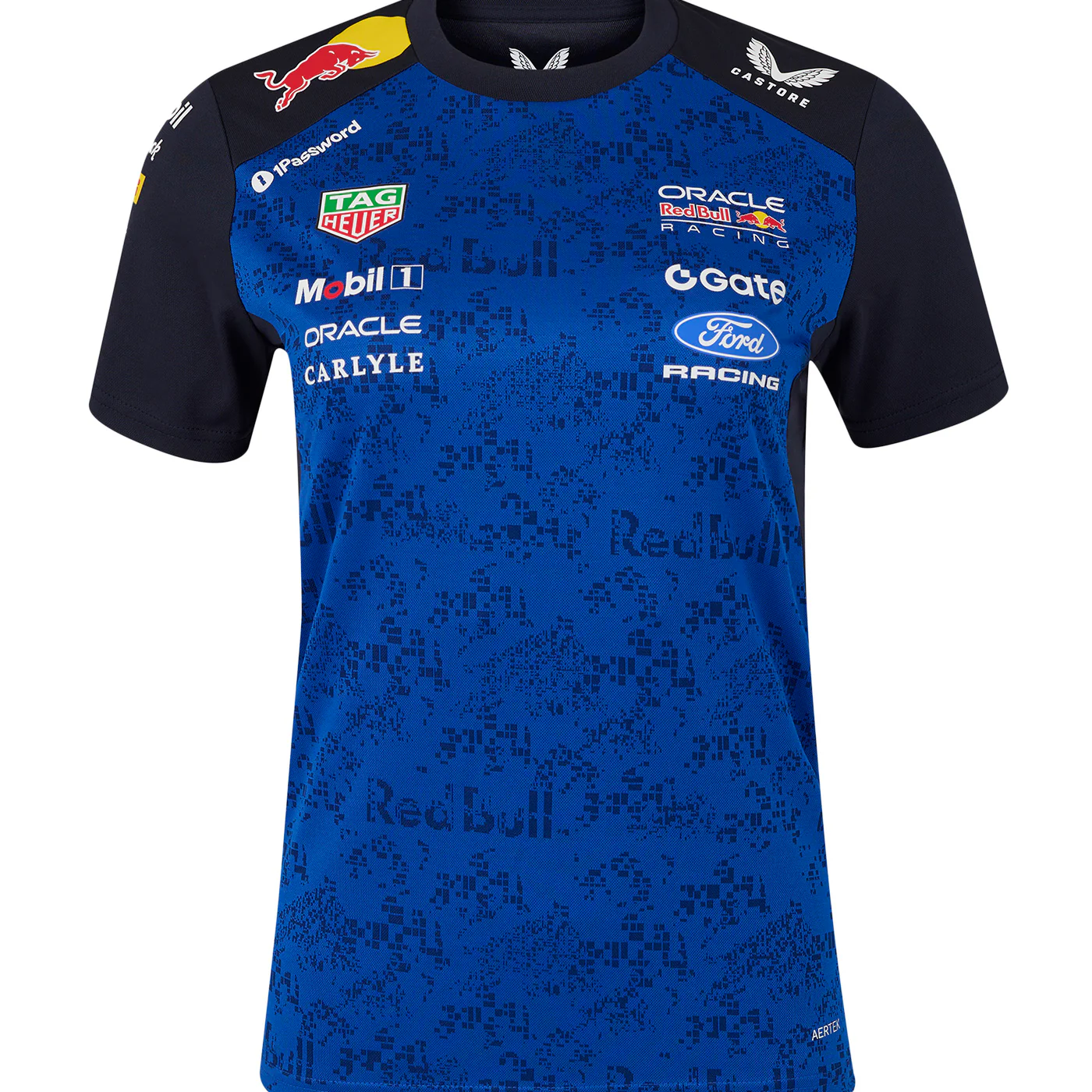 Oracle Red Bull Racing Team Replica Womens Short Sleeve T-Shirt